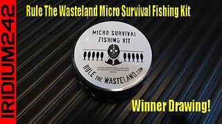 Rule The Wasteland Micro Survival Fishing Kit Winners Drawing!