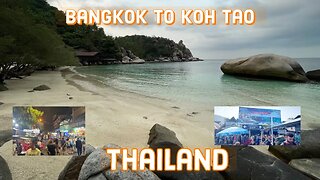 How to get to Koh Tao Island from Bangkok - Bus & Ferry for 1,250 Baht