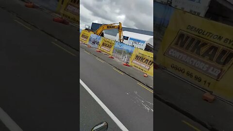 Construction and demolition on Beaumont Street