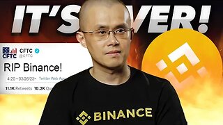 CFTC Is Suing Binance: Could This Be The End For Crypto?!?!