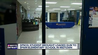 Student brought loaded gun to elementary school in Detroit's Midtown