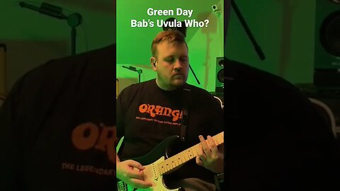 Green Day - Bab’s Uvula Who? Guitar Cover (Part 1) - Fender American Custom Stratocaster