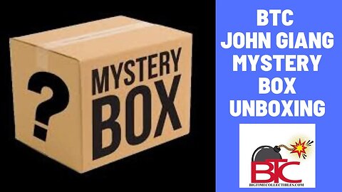 BTC JOHN GIANG MYSTERY BOX UNBOXING