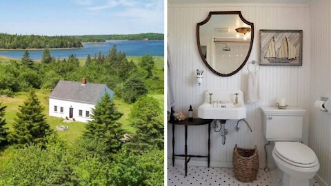This Vintage Nova Scotia Home Is Just Steps From The Atlantic Ocean & Costs Only $295K