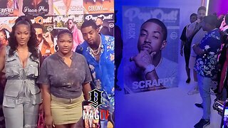 Scrappy & Erica Dixon Attend His Popout Magazine Cover Reveal Together! 😘