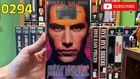 [0294] JOHNNY MNEMONIC (1995) VHS INSPECT [#johnnymnemonic #johnnymnemonicVHS]