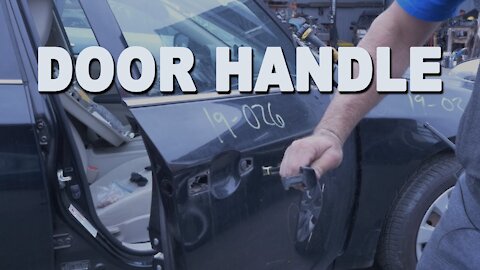 How to remove a car door handle - 2011 Subaru Impreza
