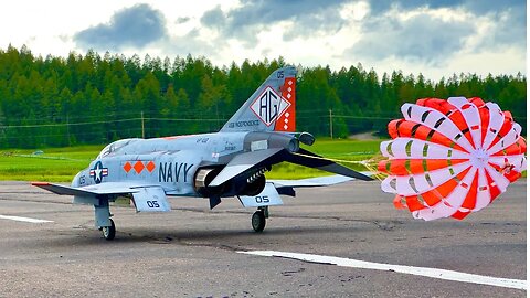 F-4 PHANTOM Jet TAKES FLIGHT - Skymaster F4 First Flights