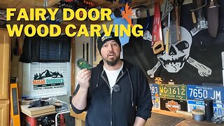 Fairy Door - Wood Carving