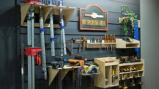 Ultimate Tool Wall For Woodworkers