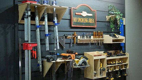 Ultimate Tool Wall For Woodworkers