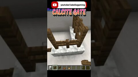 Calcite and Jungle Gate | Minecraft