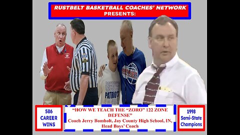 RBCN Video: Coach Jerry Bomholt's 122 Half Court Zone Defense: From A to Z