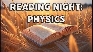 Aether Cosmology - Research & Reading Night