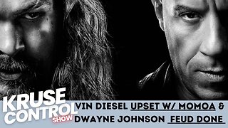 Vin Diesel UPSET with Jason Momoa?!