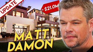 Matt Damon | House Tour | $16.7 Million New York City Penthouse & More