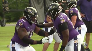 D.J. Fluker steps into Ravens right guard spot 'lighter' and 'leaner'