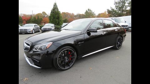 2014 Mercedes-Benz E63 AMG S 4Matic Start Up, Exhaust, Drive, and In Depth Review