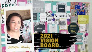 Motivation Monday | 2021 Vision Board