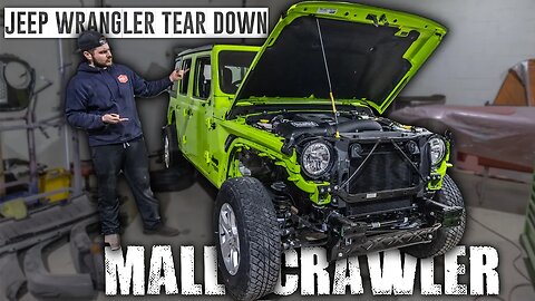 Tearing My WRANGLER Down For A FULL COLOR MATCH