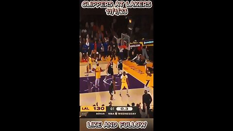 Clippers at Lakers 11/1/23 pt3