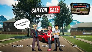 Car For Sale Simulator 2023 Gameplay | Buying My First Car | Day 1