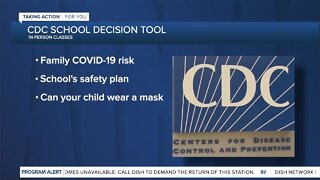 CDC creates school decision tool and checklists to help parents, guardians
