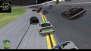 Just when you think the coast is clear. #iracing #simracing #nascar #bigboyracing #crashes