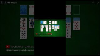 Microsoft Solitaire Collection Klondike INTERMEDIATE Level # 331 #shorts