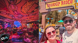 We Went To The Brand New Roundup Rodeo BBQ | Walt Disney World | Disney Dining