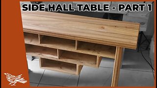 Side Hall Table - using only HAND-TOOLS - Part 1