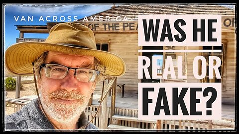 Find Out if This Texas Man was Real or Fake - VAN ACROSS AMERICA