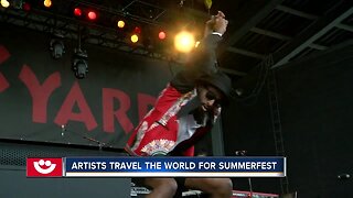 Artists travel the world for Summerfest