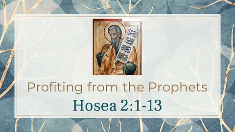 02 Hosea 2:1-13 (Consequences)