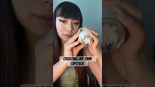 ASMR Creating My Own Lipstick #diy #lipstick #asmr #makeup #tingles #relax #whisper