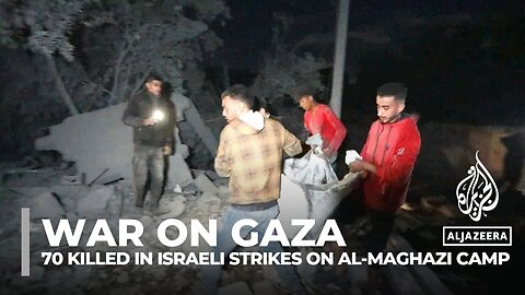 Christmas Eve 'massacre': 70 killed in Israeli strikes on al-Maghazi camp