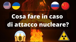 Attacco Nucleare: Cosa fare? Gli USA danno consigli ai cittadini.