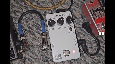 JHS Pedals 3 Series Octave Reverb, Quick demo, not a full demo
