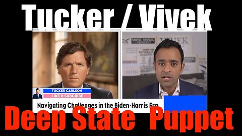 Tucker Carlson + Vivek Lay Out Uni-Party's Trojan Horse Candidate -- Nikki