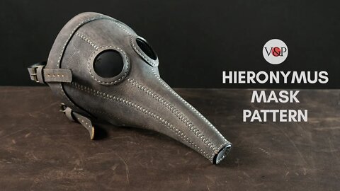 Plague Doctor Mask Hieronymus Pattern