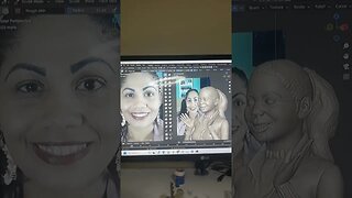 modelagem mini caricatura 3d em breve pintura!