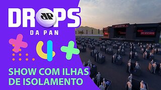 PRIMEIRO SHOW COM ÁREAS ISOLADAS NO BRASIL | DROPS da Pan - 23/10/20