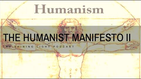 The Humanist Manifesto I‪I‬