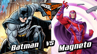 BATMAN Vs. MAGNETO - Comic Book Battles: Who Would Win In A Fight?