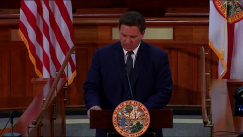 Florida Gov. Ron DeSantis holds news conference in Tallahassee
