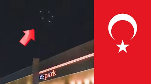 Saucer-shaped UFO at Eskişehir, Turkey [Space]