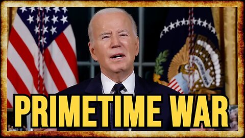 Biden Makes DESPERATE PLEA for WAR Support in Oval Office Speech