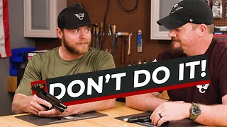 Don't Drop the Slide on an Empty Chamber. Young Gun Gripes About Bad Practices - Young Guns 06