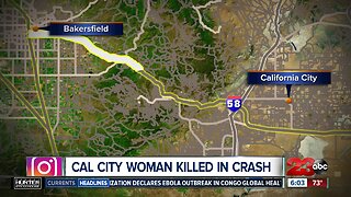Cal City PD investigating two-car crash that left 71-year-old woman dead