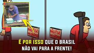 É por isso que o Brasil não vai pra frente - Vendedor de ovos - Anjos e demônios - UFO OVNI